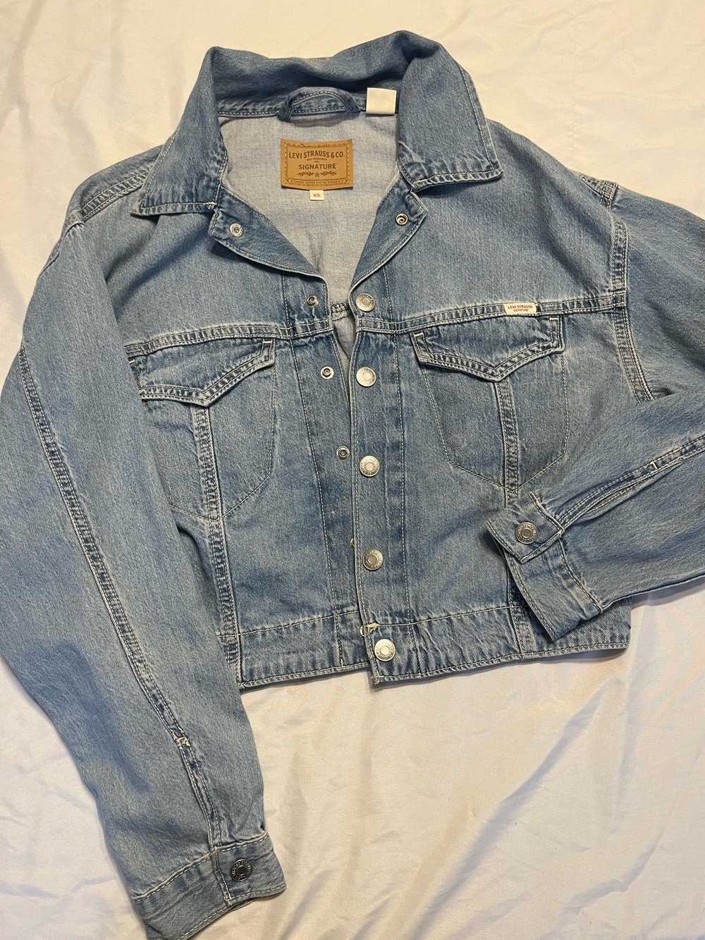 NWOT Levi Strauss & Co Signature Denim Jacket Vintage Style